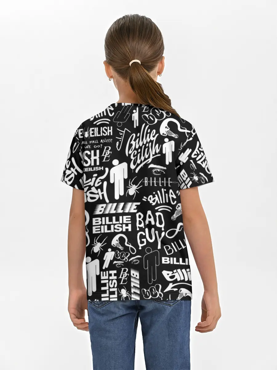 Детская базовая футболка / BILLIE EILISH | БИЛЛИ АЙЛИШ