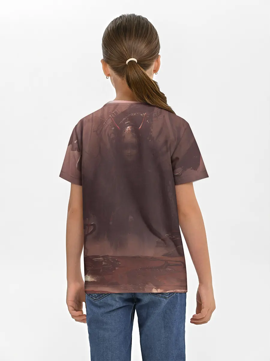 Детская базовая футболка / Demon Tsushima | Демон