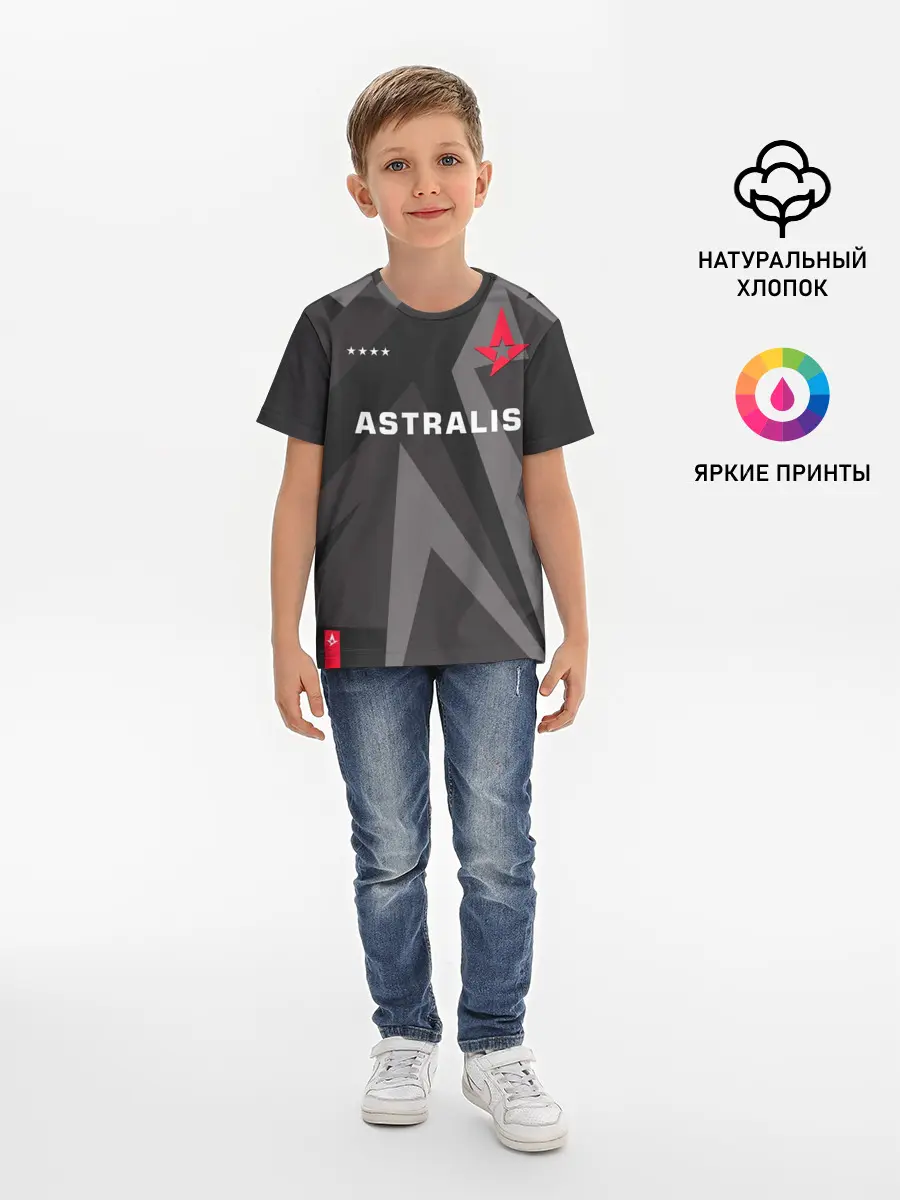 Детская базовая футболка / Astralis - Jersey Pro