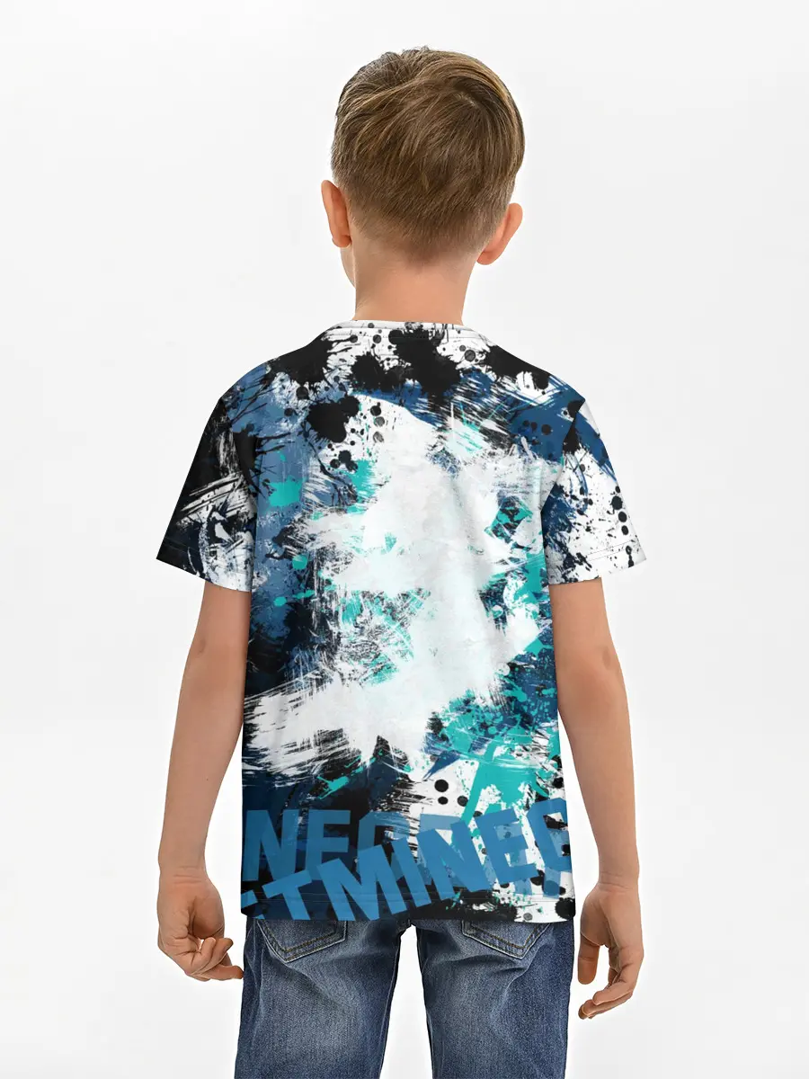 Детская базовая футболка / Minecraft / Майнкрафт