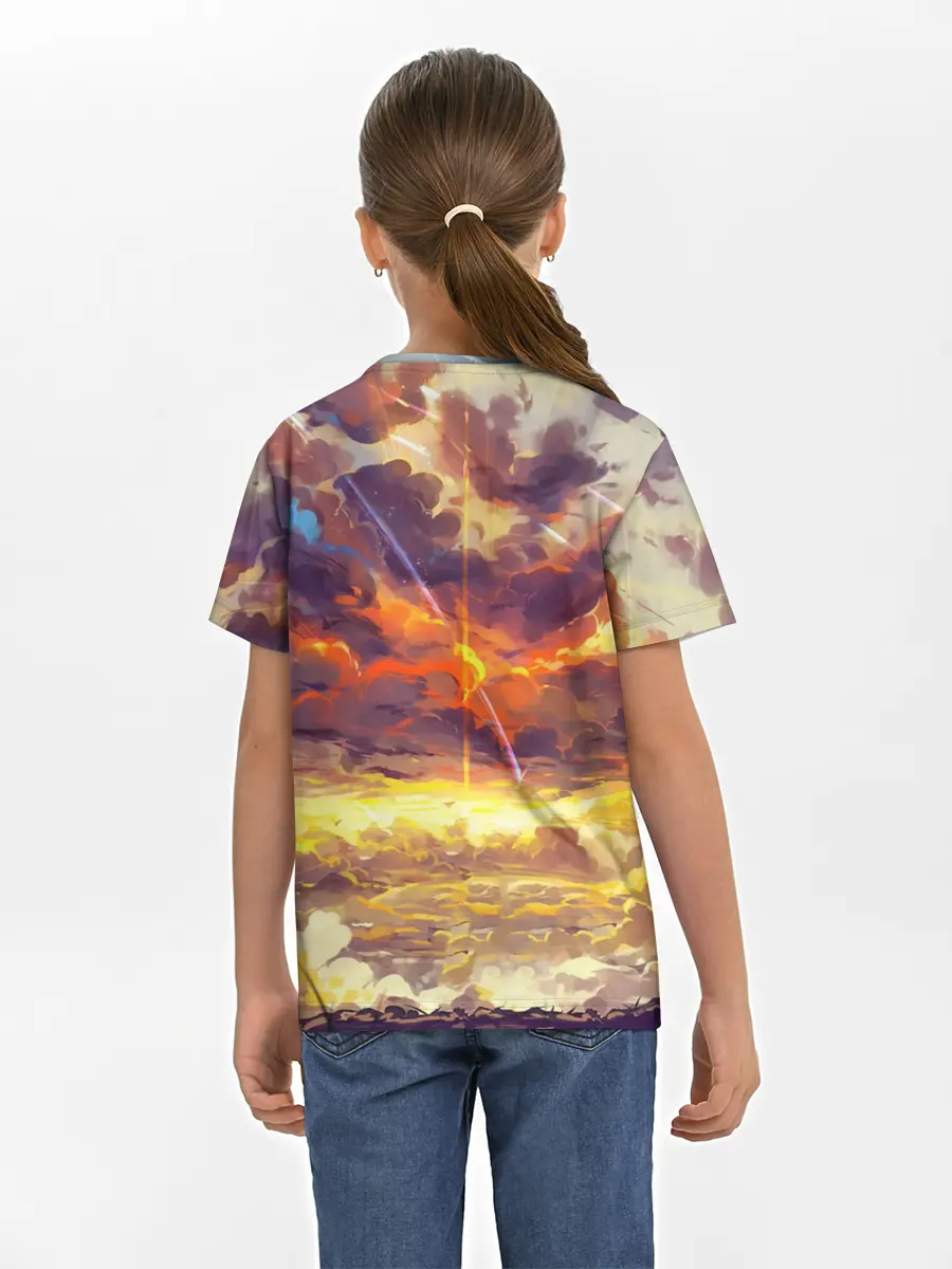 Детская базовая футболка / ТВОЕ ИМЯ