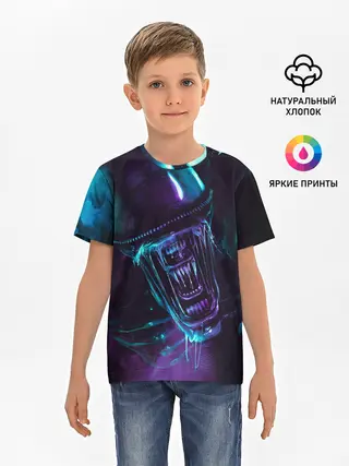 Детская базовая футболка / ЧУЖОЙ