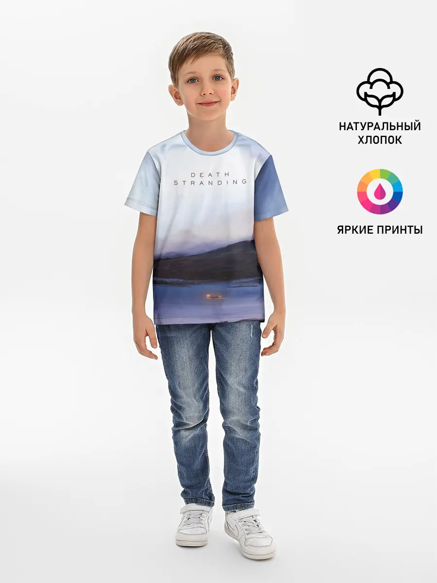 Детская базовая футболка / DEATH STRANDING