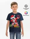 Детская базовая футболка / SANTA DABBING