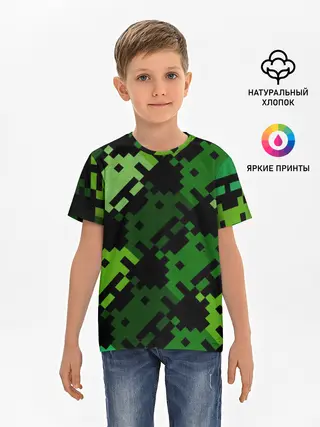 Детская базовая футболка / Space Invaders