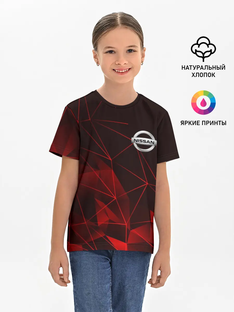 Детская базовая футболка / NISSAN