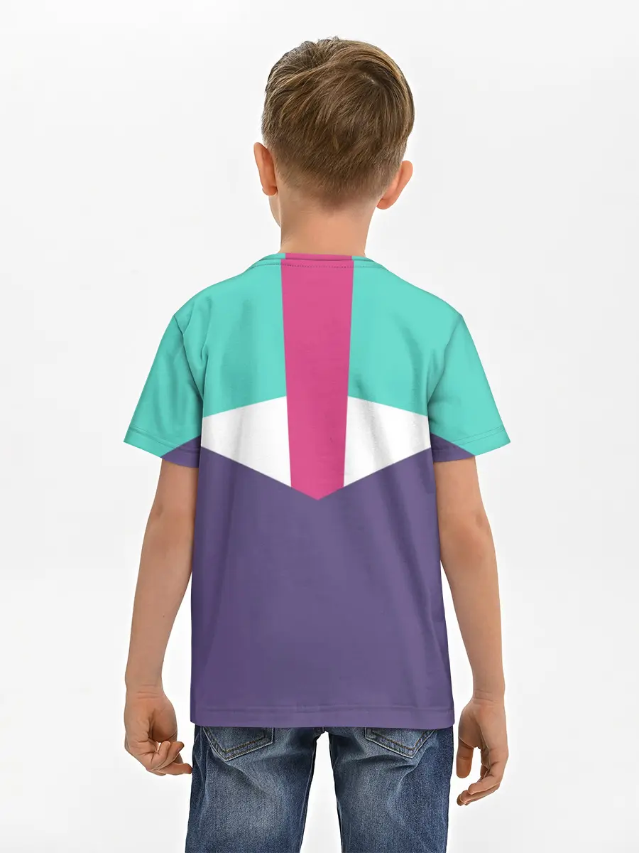 Детская базовая футболка / Стиль 90 х