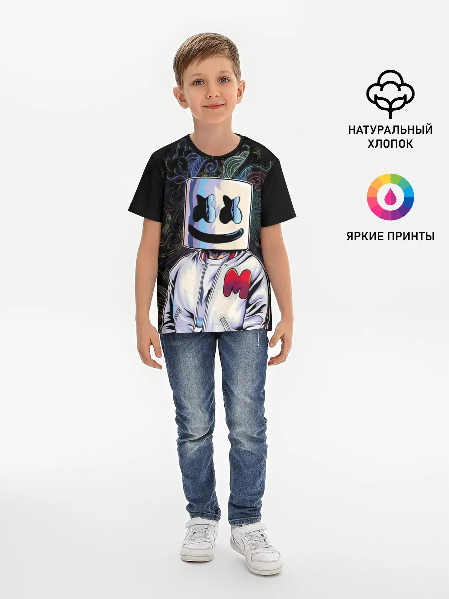 Детская базовая футболка / M