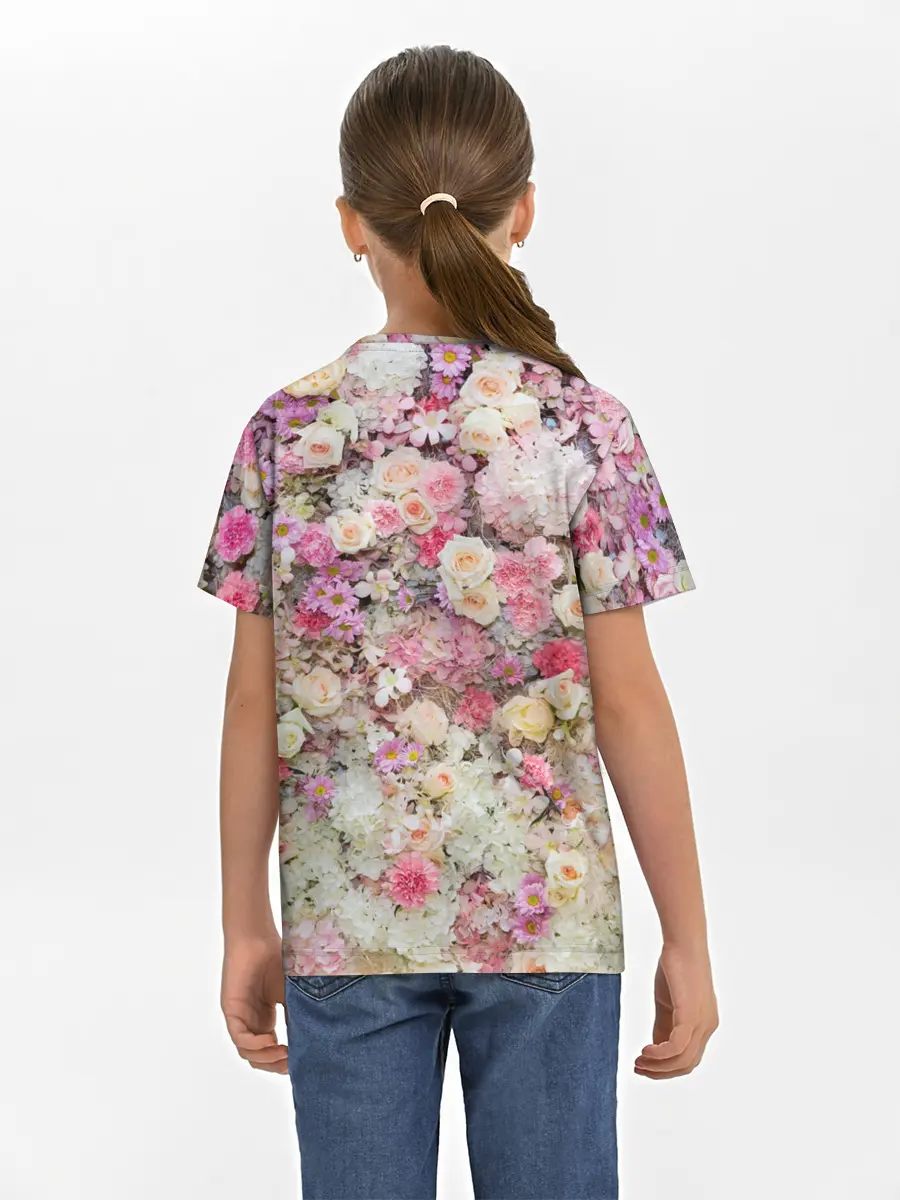 Детская базовая футболка / ВЕСЕННИЕ НАСТРОЕНИЕ | SPRING MOOD