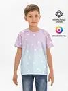 Детская базовая футболка / Милый градиент