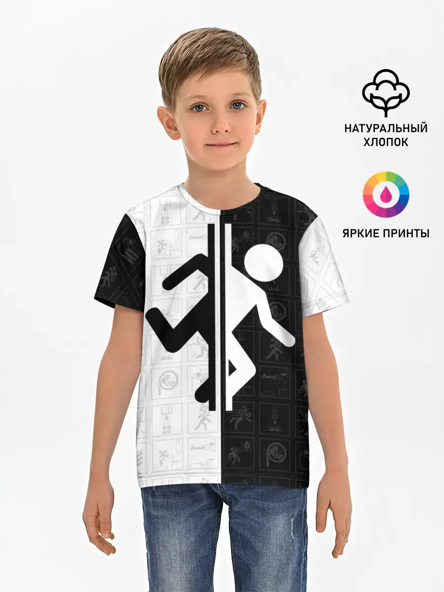 Детская базовая футболка / PORTAL