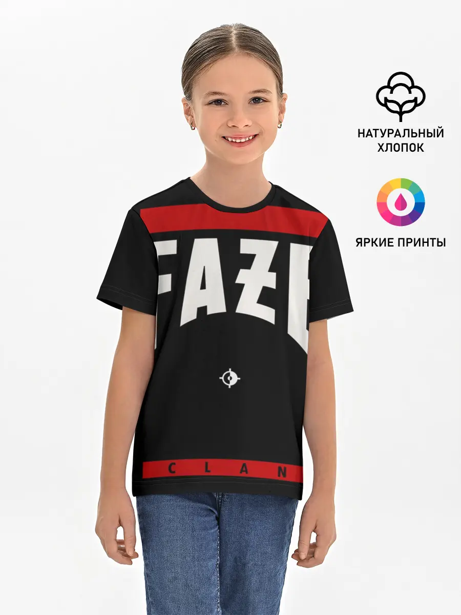 Детская базовая футболка / Faze Clan