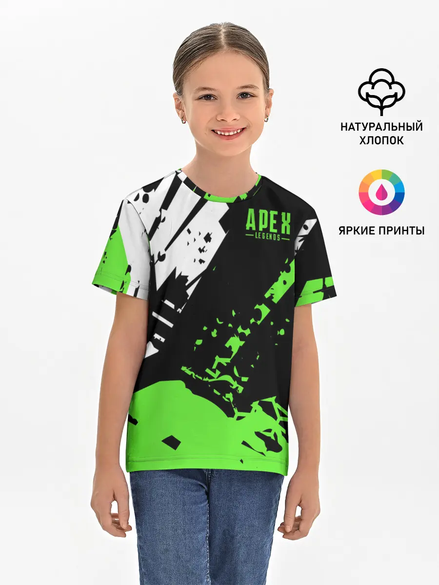 Детская базовая футболка / Apex Legends