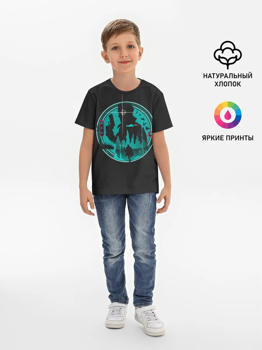 Детская базовая футболка / Бегущий Форд