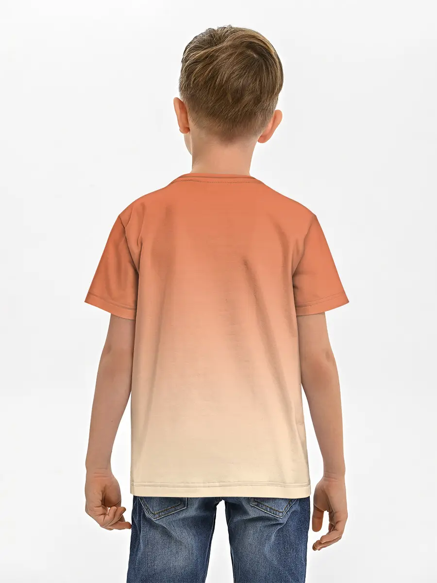 Детская базовая футболка / Милая аниме девочка-оборотень