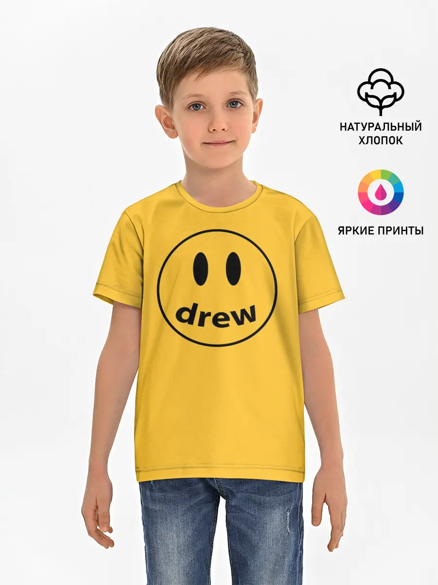 Детская базовая футболка / Джастин Бибер