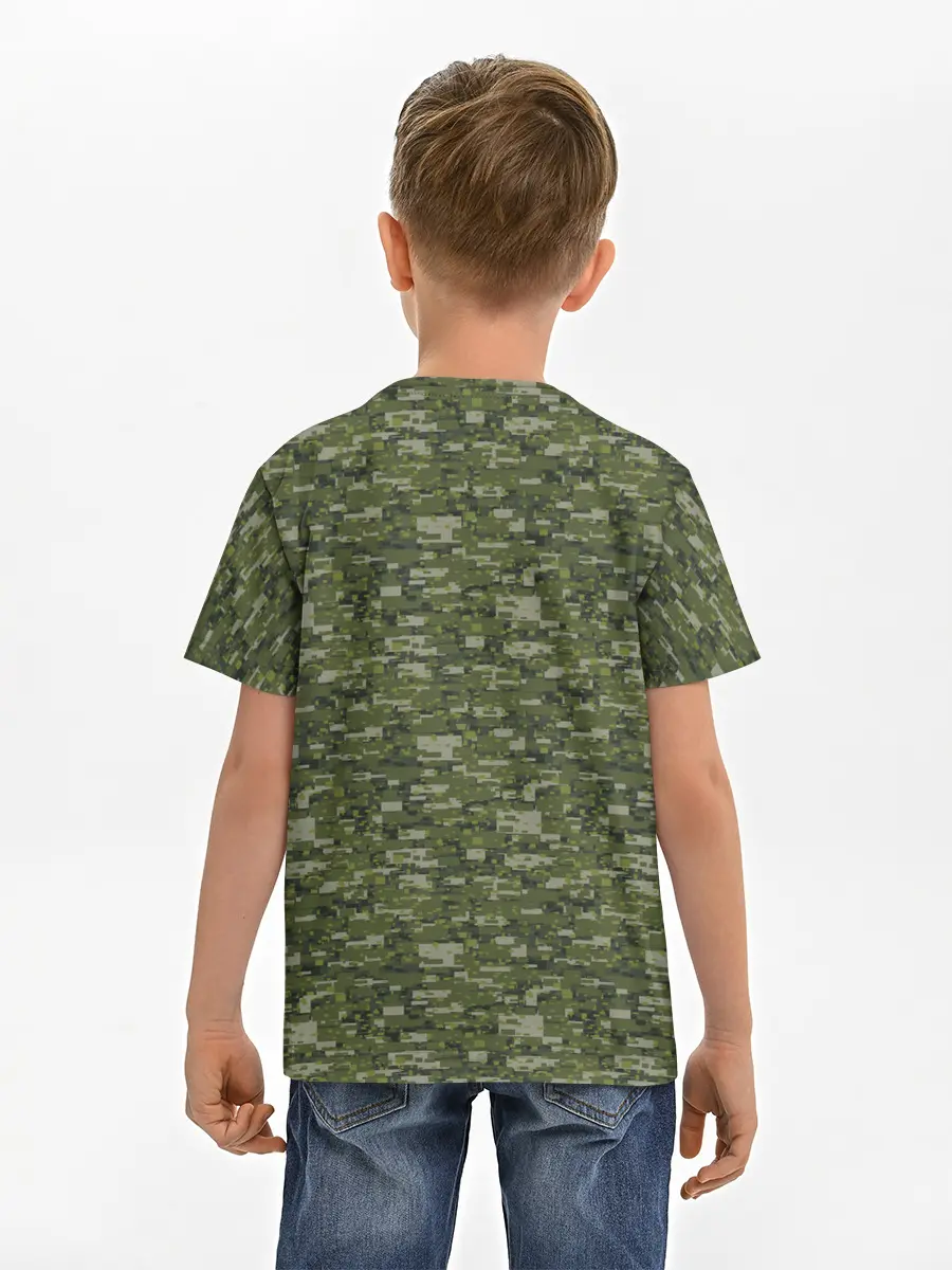 Детская базовая футболка / Камуфляж