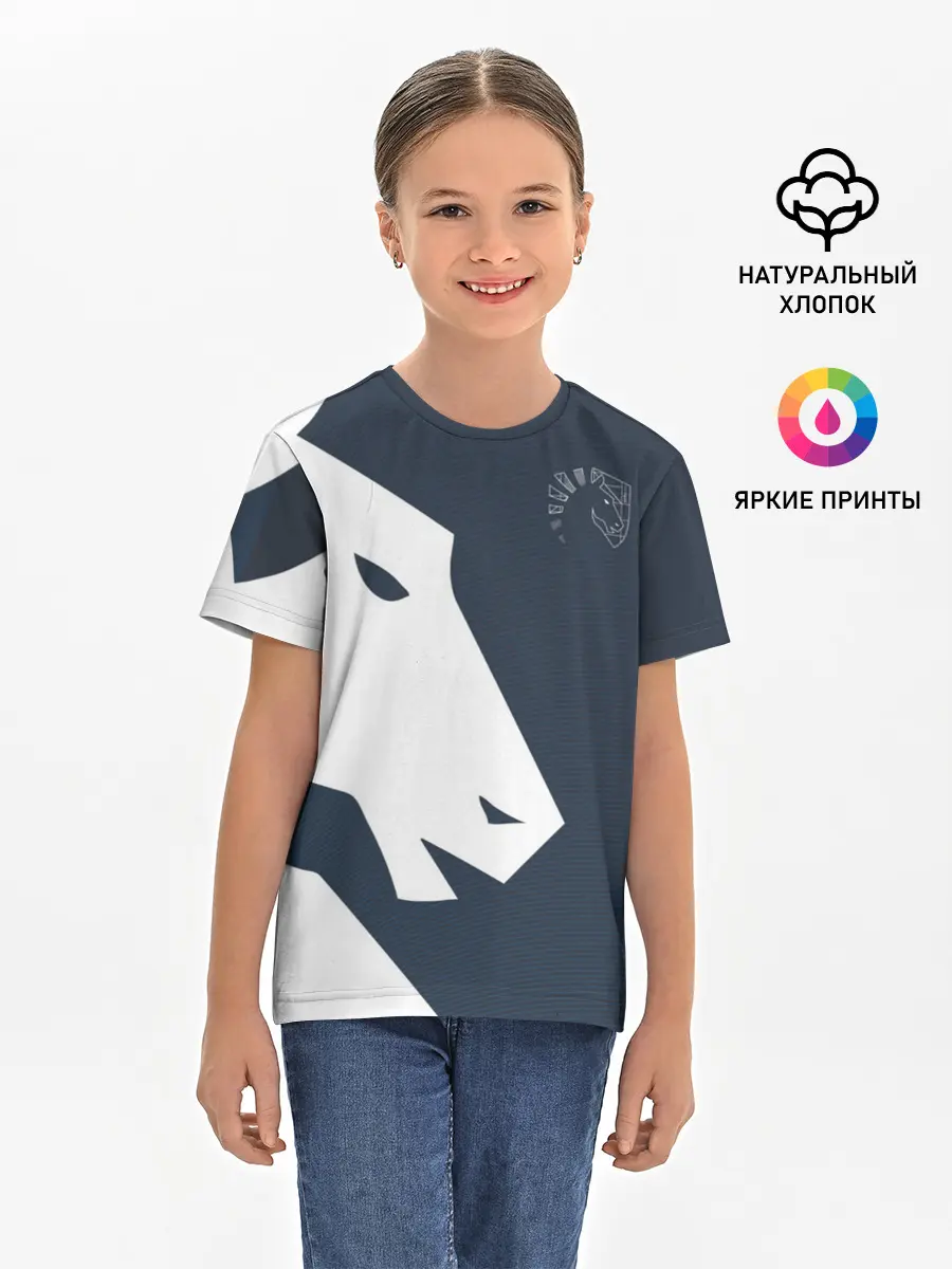 Детская базовая футболка / cs:go - Liquid team