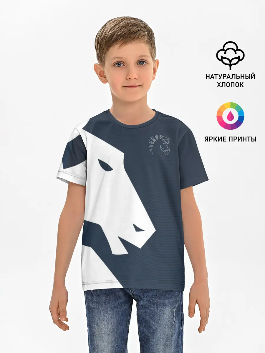 Детская базовая футболка / cs:go - Liquid team