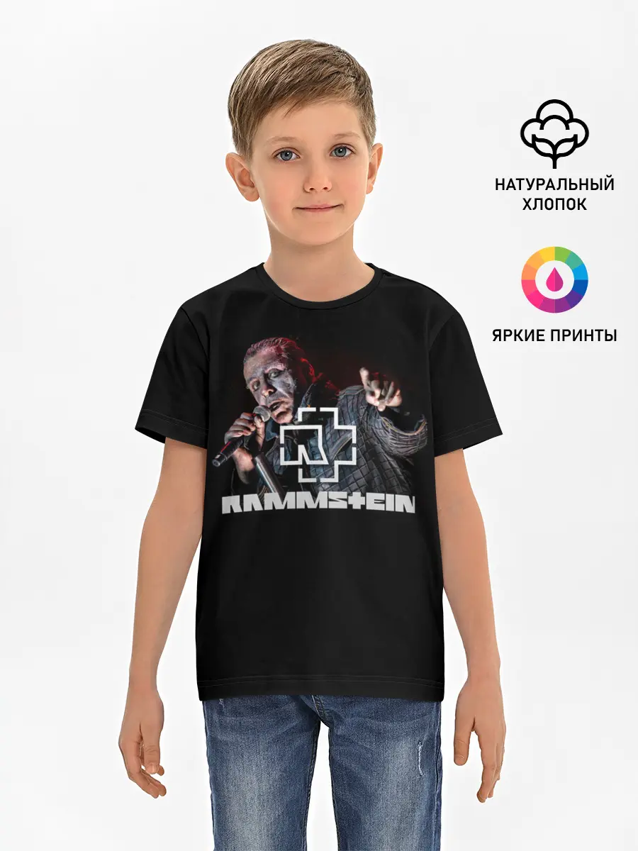 Детская базовая футболка / Rammstein