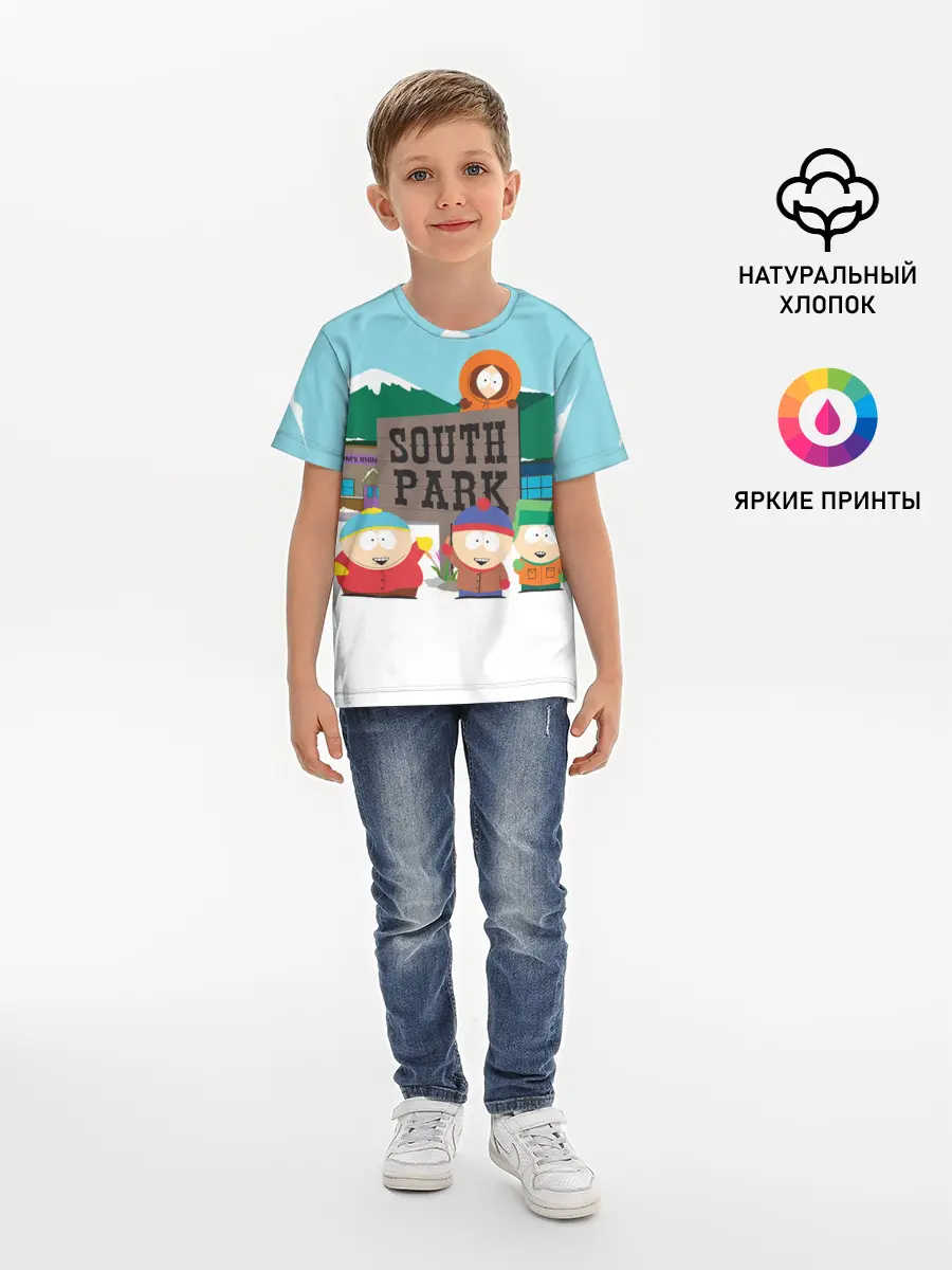 Детская базовая футболка / ЮЖНЫЙ ПАРК | SOUTH PARK