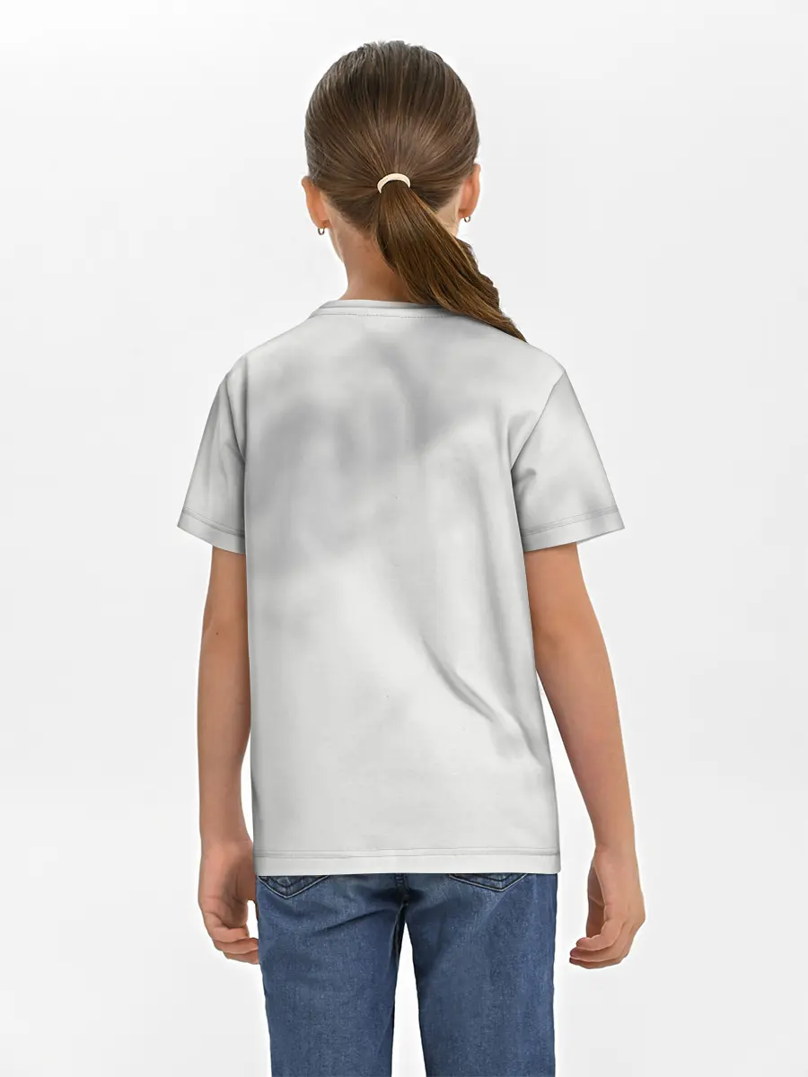 Детская базовая футболка / Аста и Секре Чёрный клевер