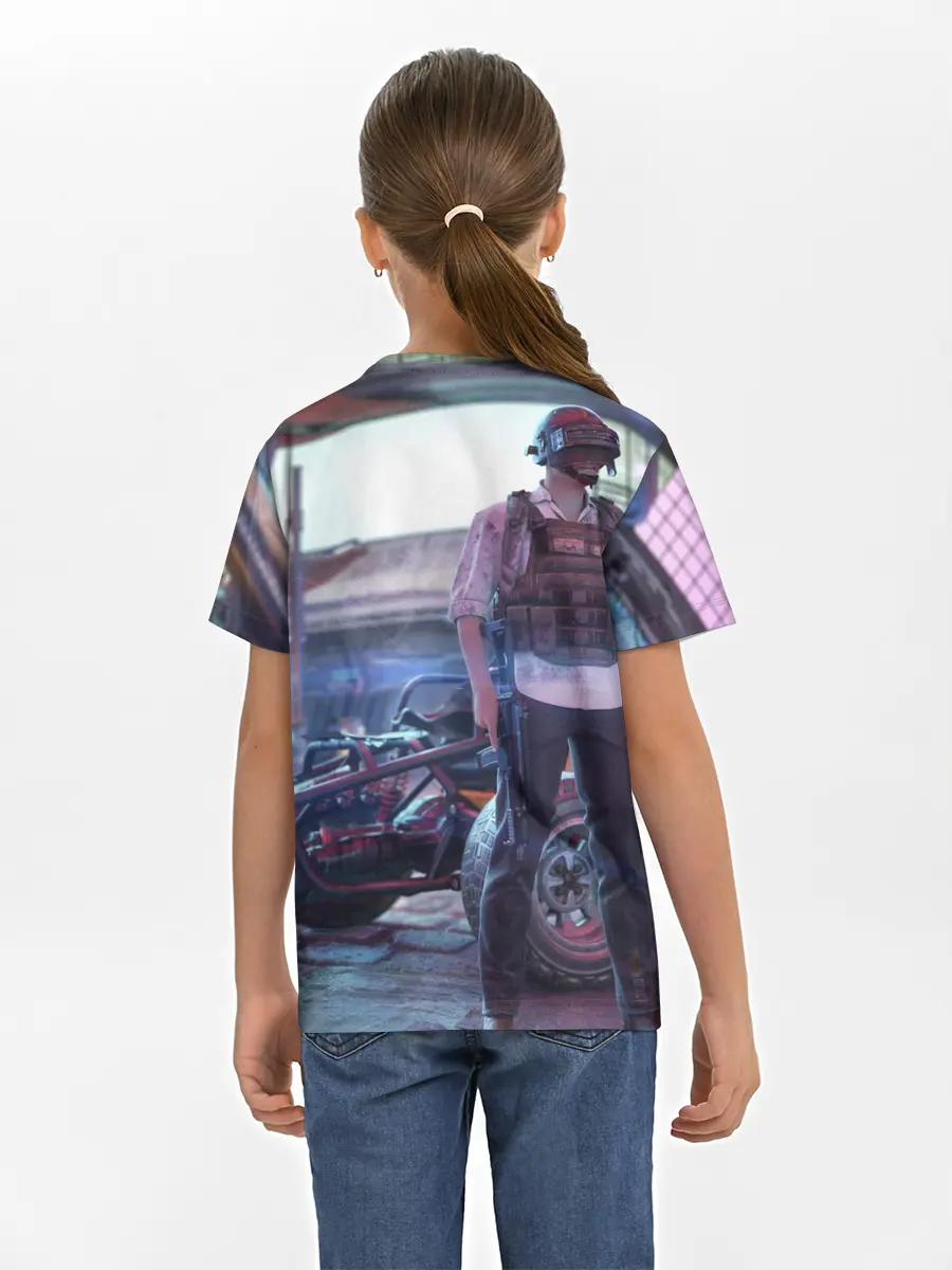 Детская базовая футболка / Pubg