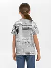 Детская базовая футболка / Газета Newspaper