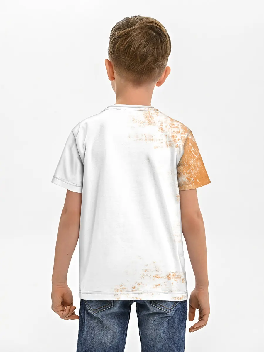 Детская базовая футболка / ХИНАТА 10 номер ВОЛЕЙБОЛ!!