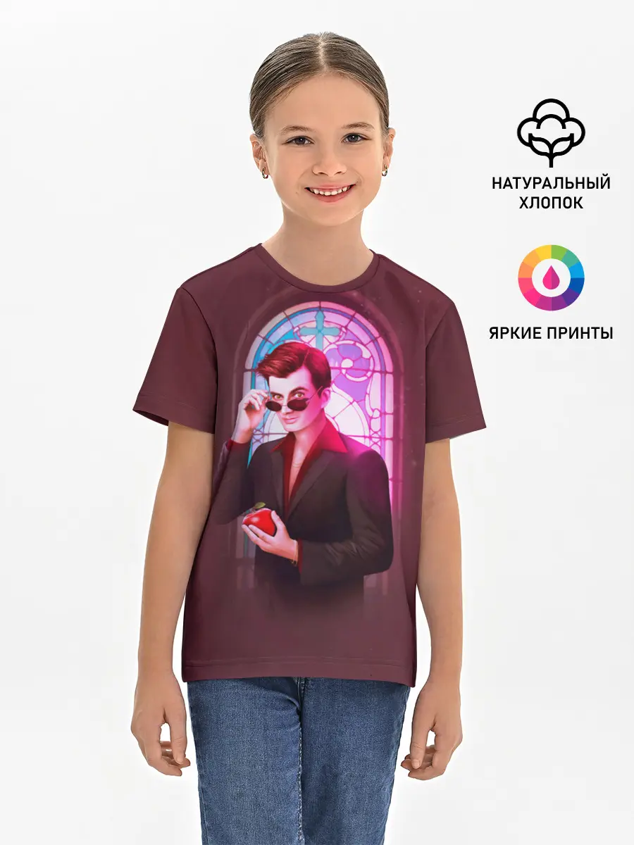 Детская базовая футболка / Good Omens