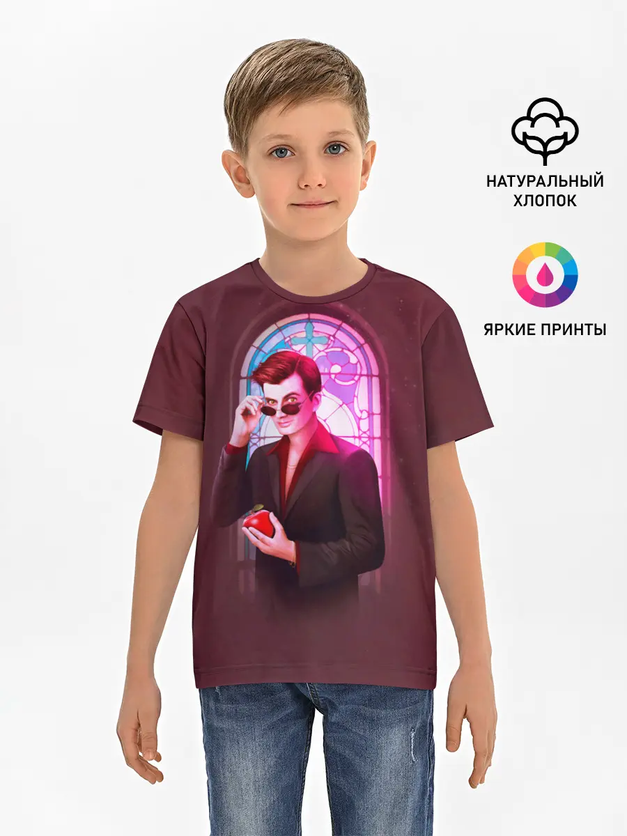 Детская базовая футболка / Good Omens