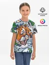 Детская базовая футболка / Тигр