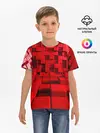 Детская базовая футболка / 3D кубики