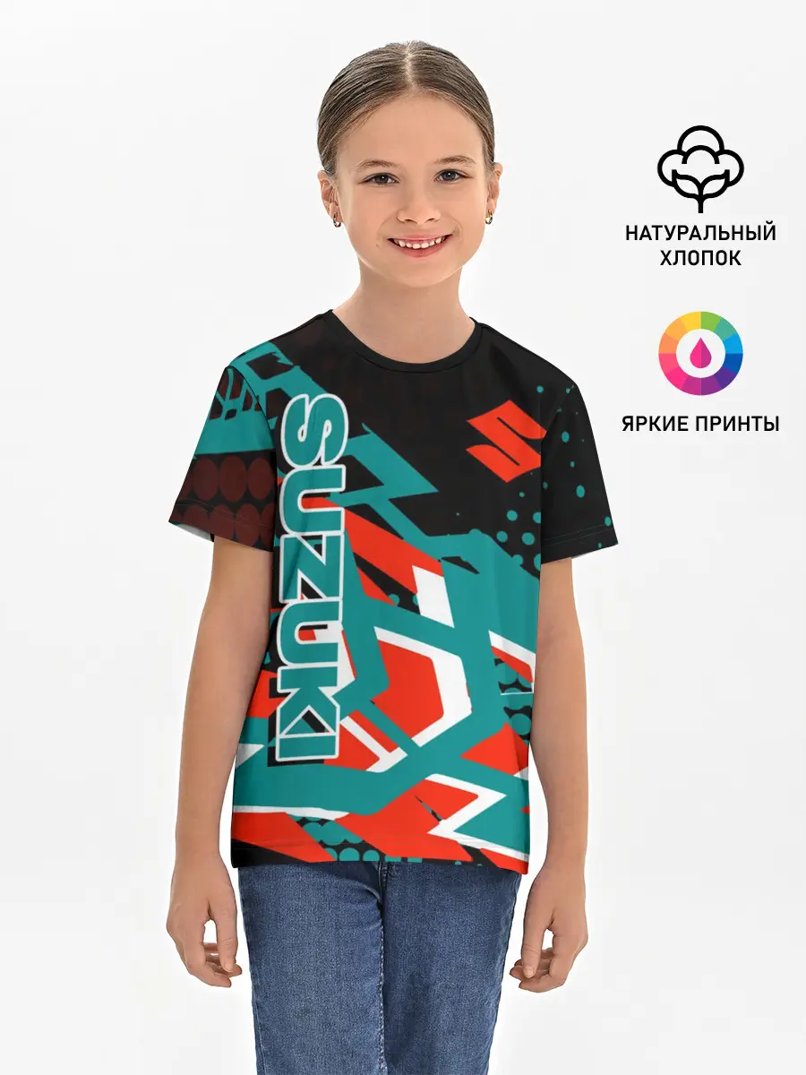 Детская базовая футболка / Suzuki