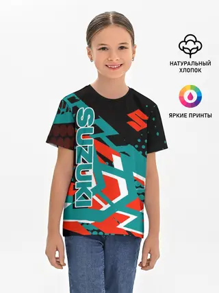 Детская базовая футболка / Suzuki