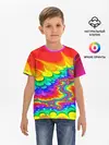 Детская базовая футболка / TIE-DYE