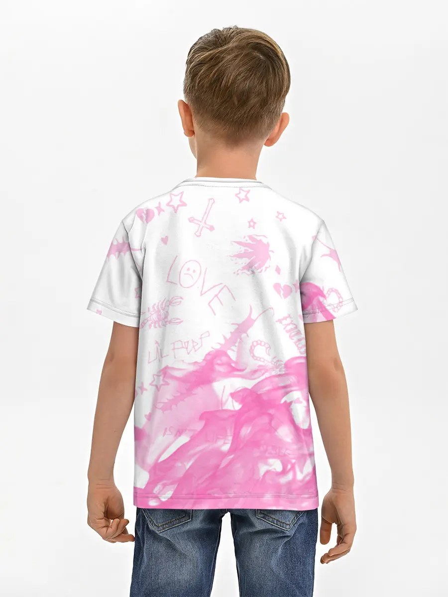 Детская базовая футболка / LIL PEEP / ЛИЛ ПИП