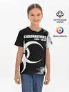 Детская базовая футболка / Coronavirus 2019 - nCoV