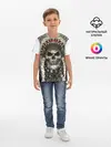 Детская базовая футболка / Leader of indian skeletons