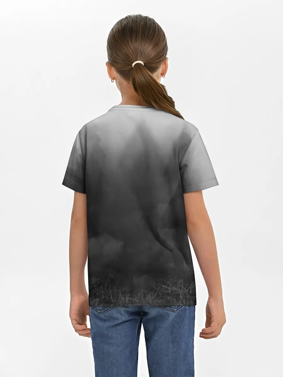 Детская базовая футболка / СИРЕНОГОЛОВЫЙ / ТУМАННЫЙ ЛЕС