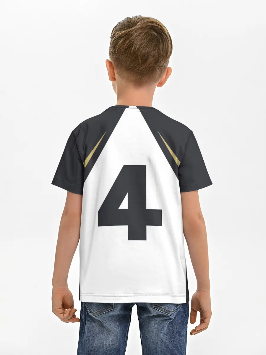 Детская базовая футболка / Бокуто 4 форма Фукуродани