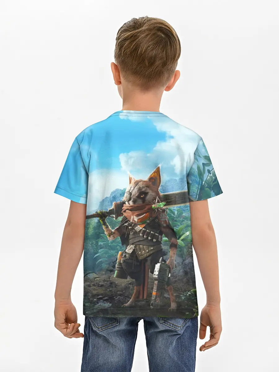 Детская базовая футболка / Biomutant Биомутант