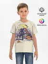 Детская базовая футболка / Персонажи Хэллоуина