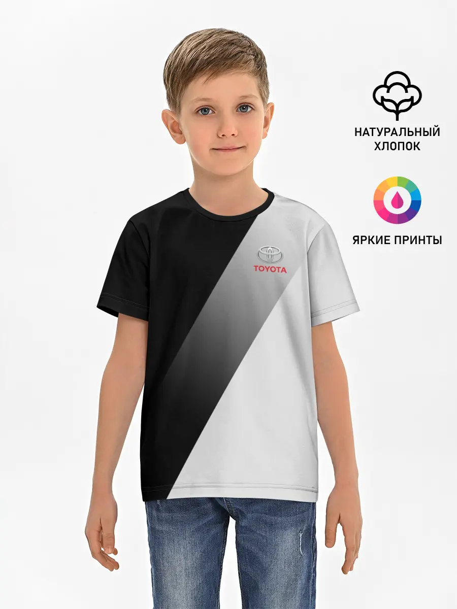 Детская базовая футболка / TOYOTA | ТОЙОТА ELITE