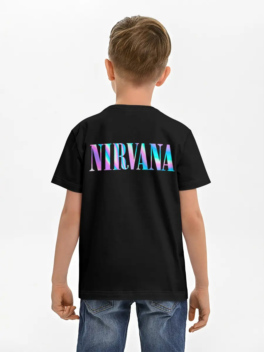 Детская базовая футболка / Nirvana