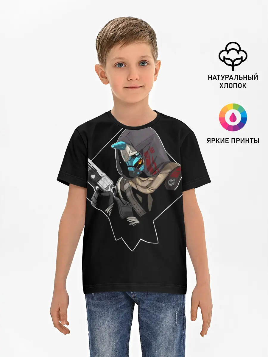 Детская базовая футболка / Cayde-6
