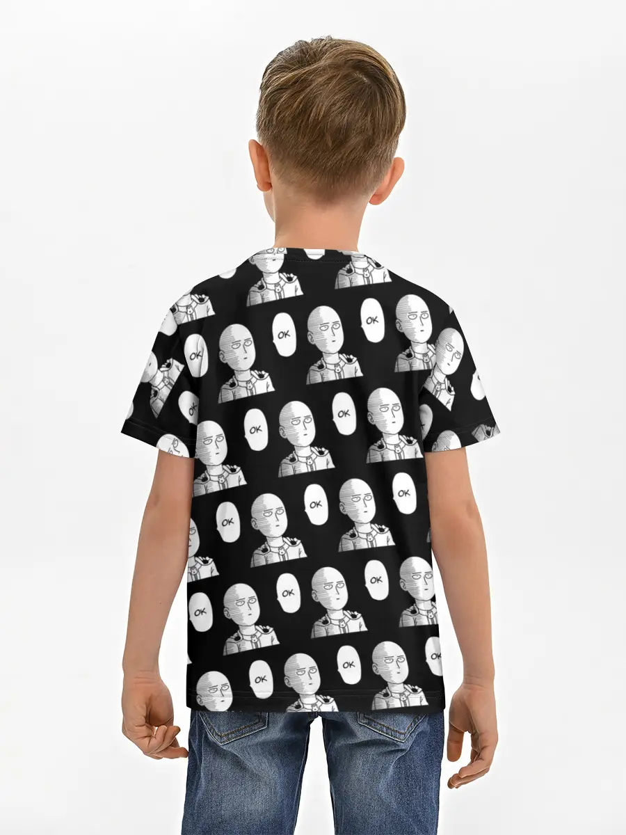 Детская базовая футболка / ONE-PUNCH MAN | ВАН ПАНЧ МАН