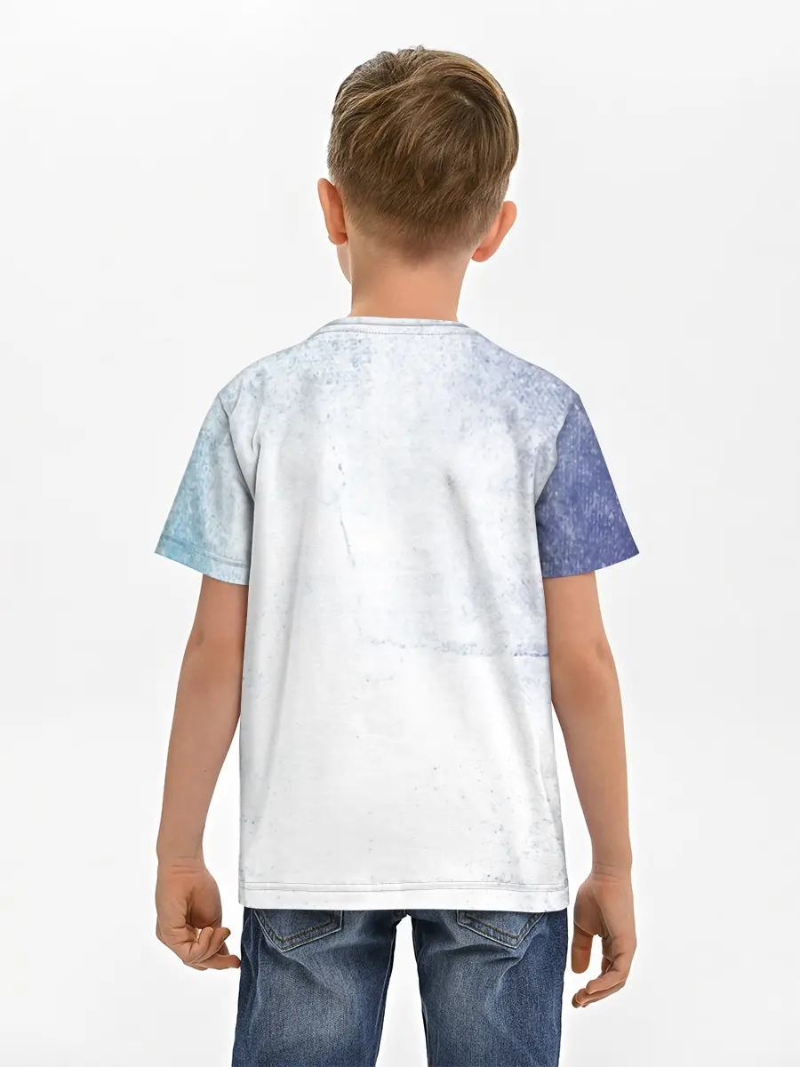 Детская базовая футболка / Стена Аста Чёрный клевер