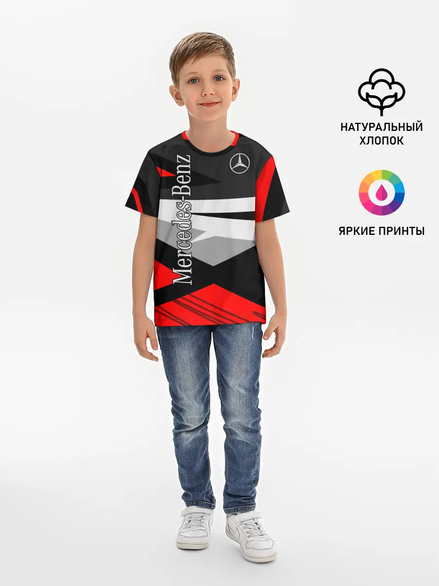 Детская базовая футболка / Mercedes-Benz