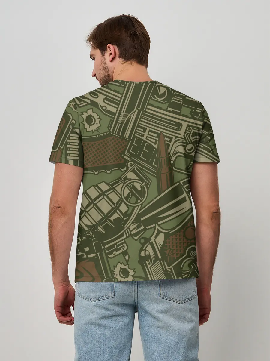 Мужская базовая футболка / Военный инвентарь | Military equipment